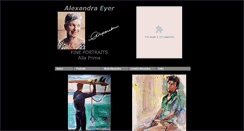 Desktop Screenshot of portraitsbyalexandra.com